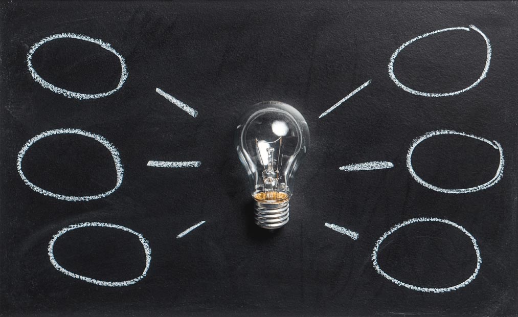 Co-Design: Lightbulb graphic - Ideas