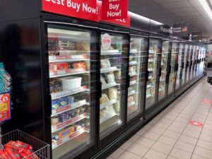 2 Door Commercial Freezer - Panama Green