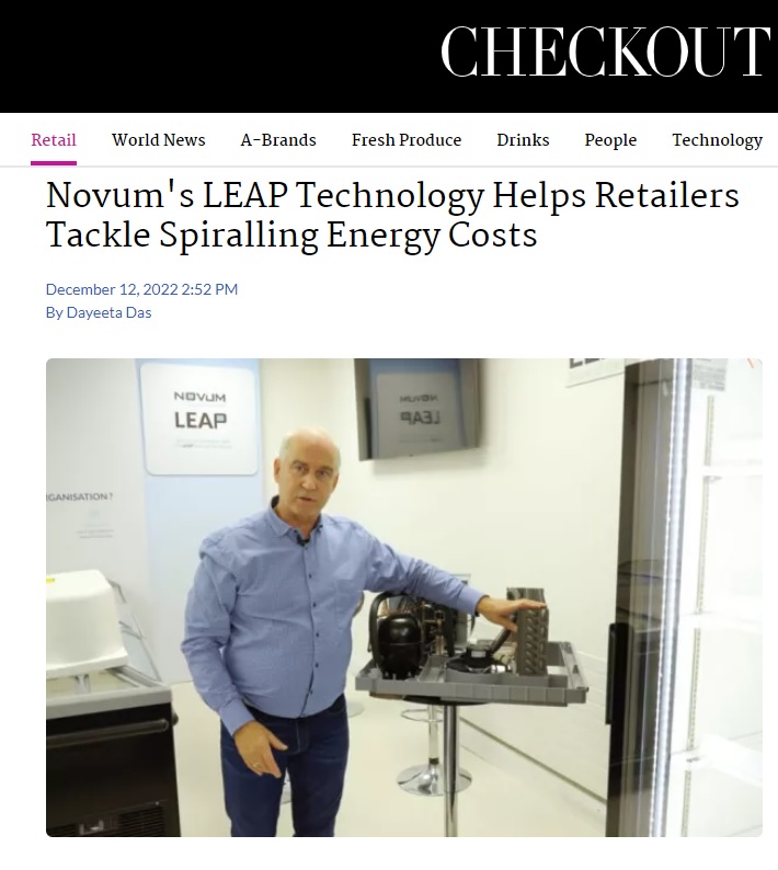 Novum featured in Checkout magazine