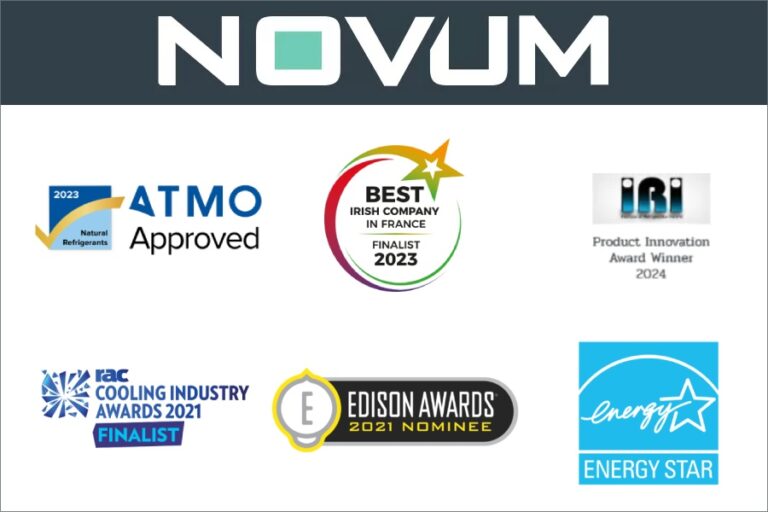 Novum Awards & Acceditations (logos)